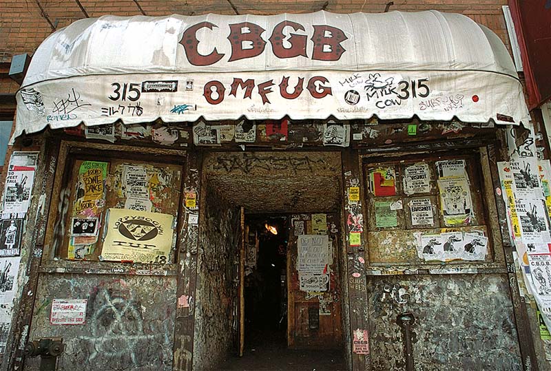 Os primórdios do punk e da new wave no CBGB 1975