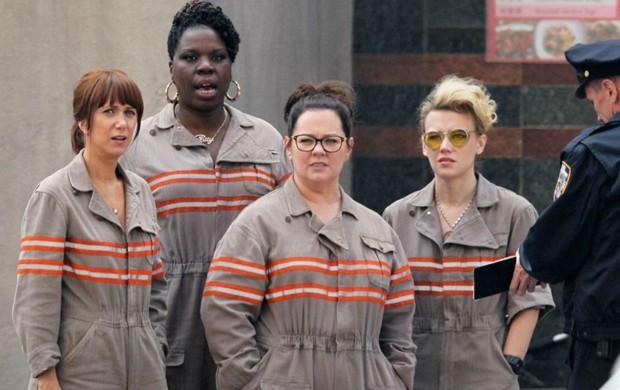 Kristen Wiig, Leslie Jones, Melissa McCarthy e Kate McKinnon: o elenco de Ghostbusters