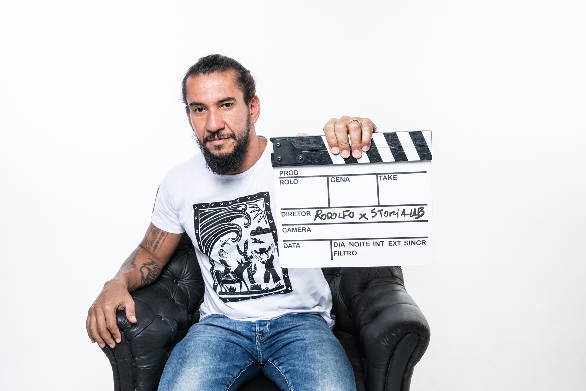 Músico Rodolfo Abrantes.