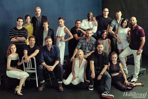 Atores de Batman vs Superman e Esquadrão Suicida reunidos