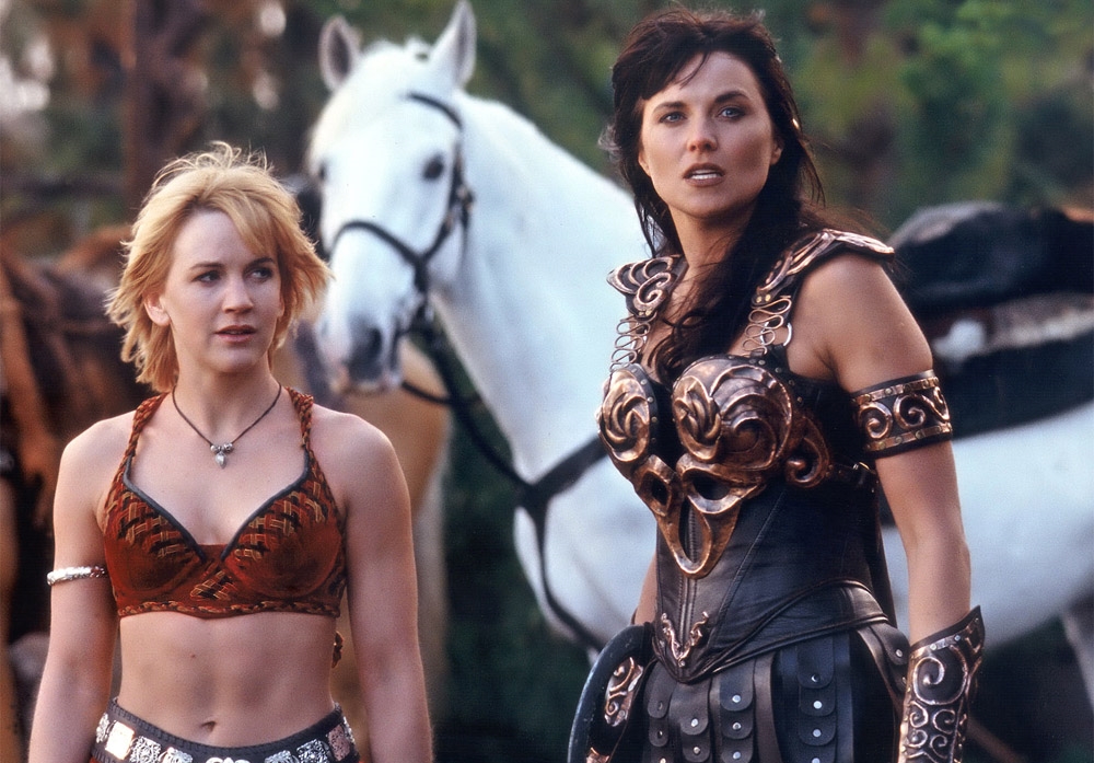 Cena da série Xena: A Princesa Guerreira