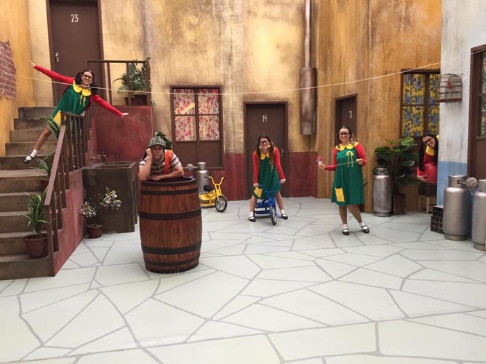 Cenário de Chaves: A Exposição