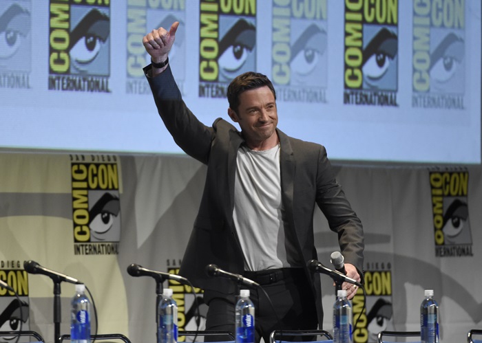 Hugh Jackman na Comic-Con 2015.