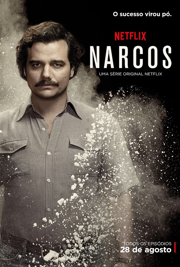 Wagner Moura como Pablo Escobar.