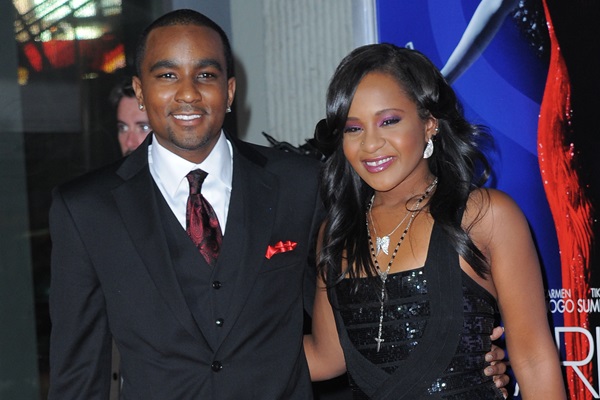 Nick Gordon e Bobbi Kristina em evento na cidade de Los Angeles, em 2012