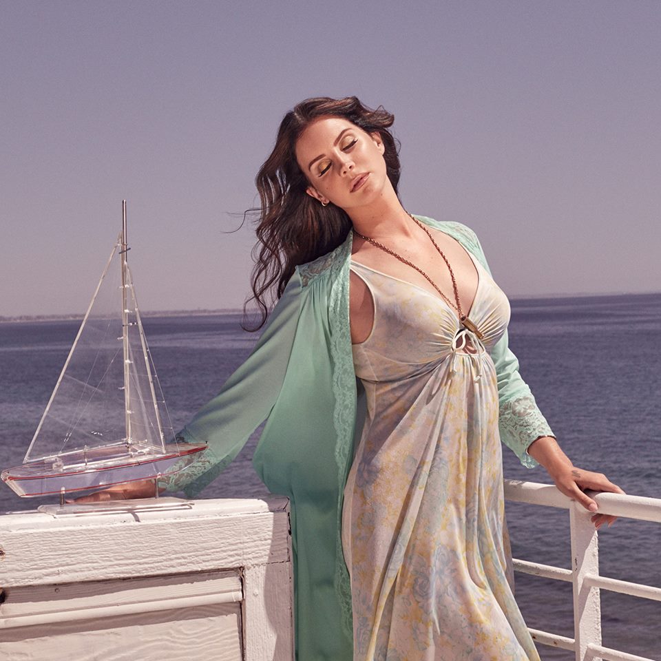 A cantora Lana Del Rey.