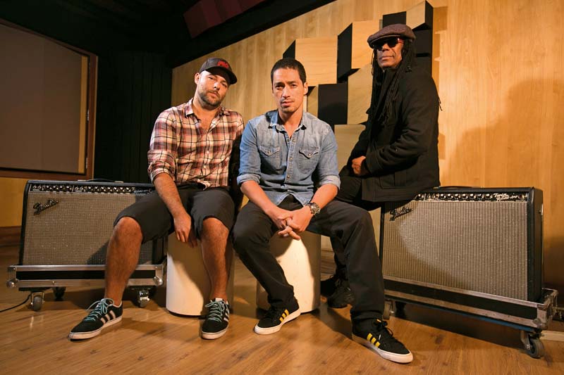 (Da esq. para a dir.) Basa, Dread e Marvin