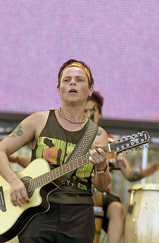 Cássia no Rock in Rio 2001
