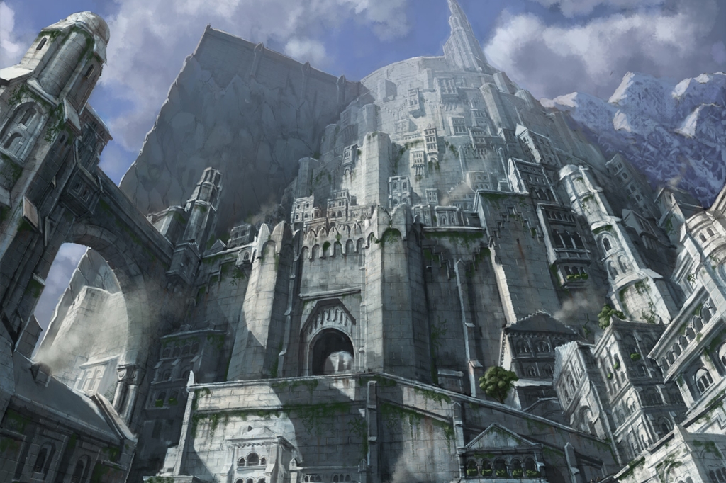 Minas Tirith, cidade fictícia de O Senhor dos Anéis