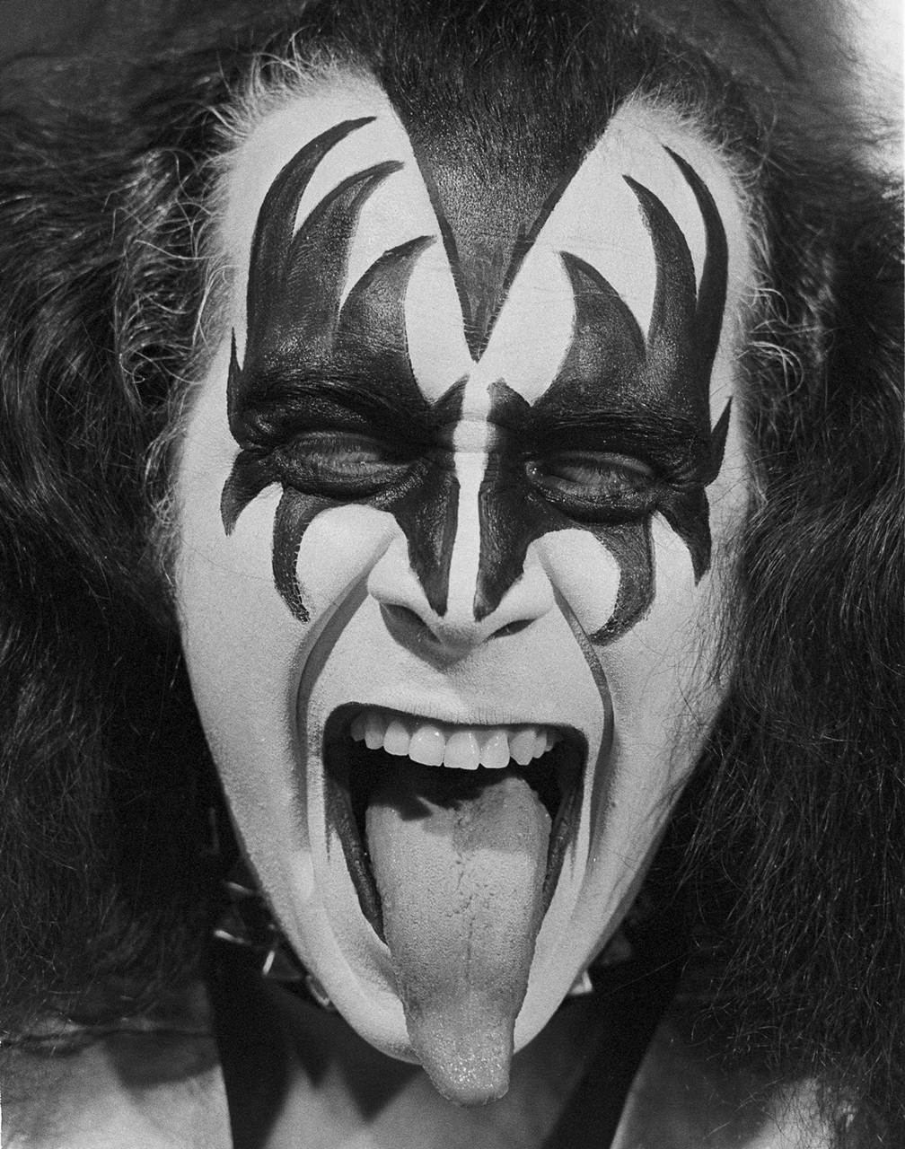 Galeria - línguas mais famosas - Gene Simmons