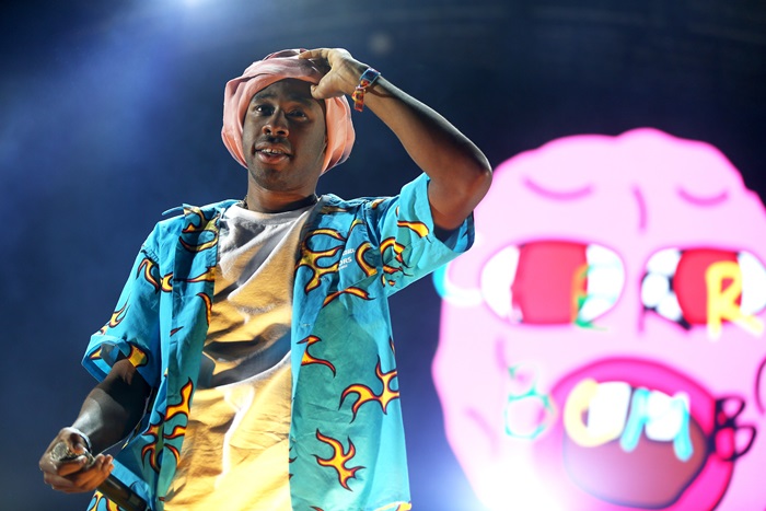Tyler, the Creator durante o Coachella 2015.