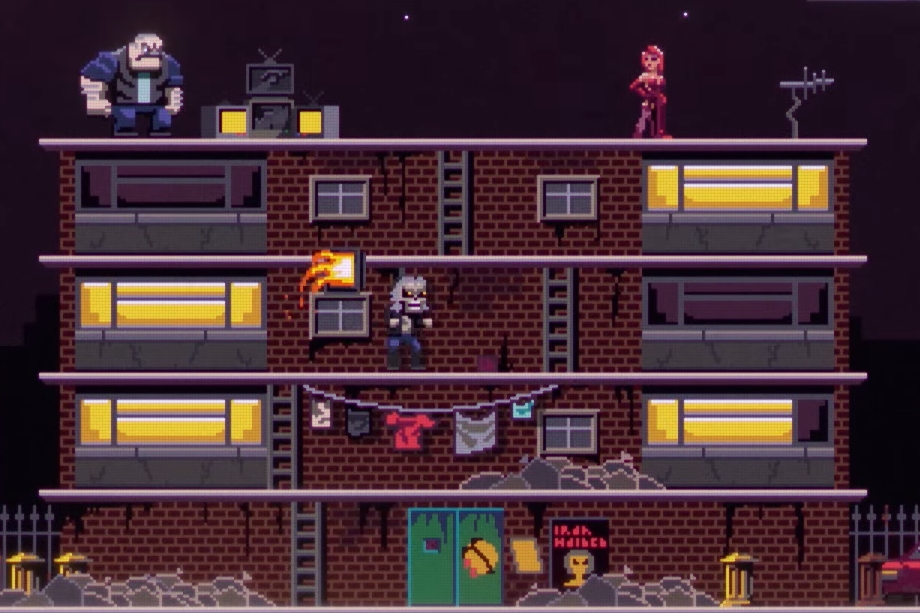 Imagem do jogo Speed Of Light, do Iron Maiden, que tem Eddie como personagem