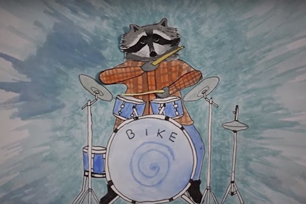 Imagem do clipe de “A Vida é Uma Raposa”