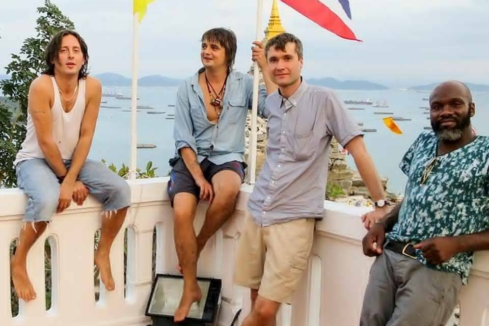 O quarteto britânico The Libertines depois do retorno, em 2014