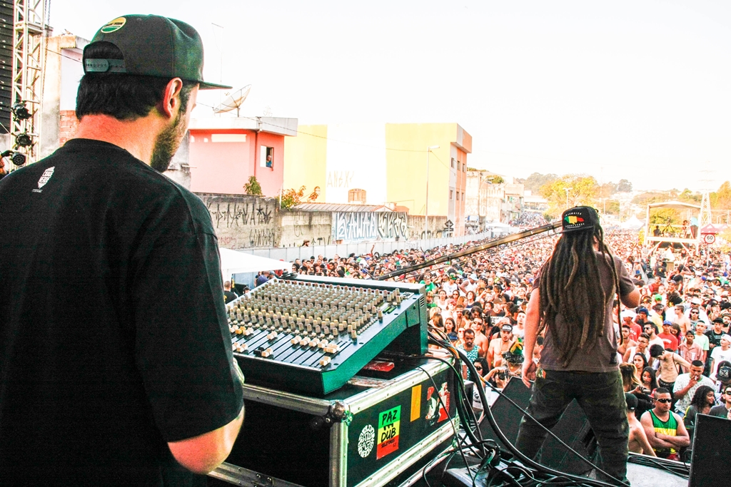 Festival Grito Cultural Reggae, que acontece anualmente em São Miguel Paulista, na zona leste de São Paulo