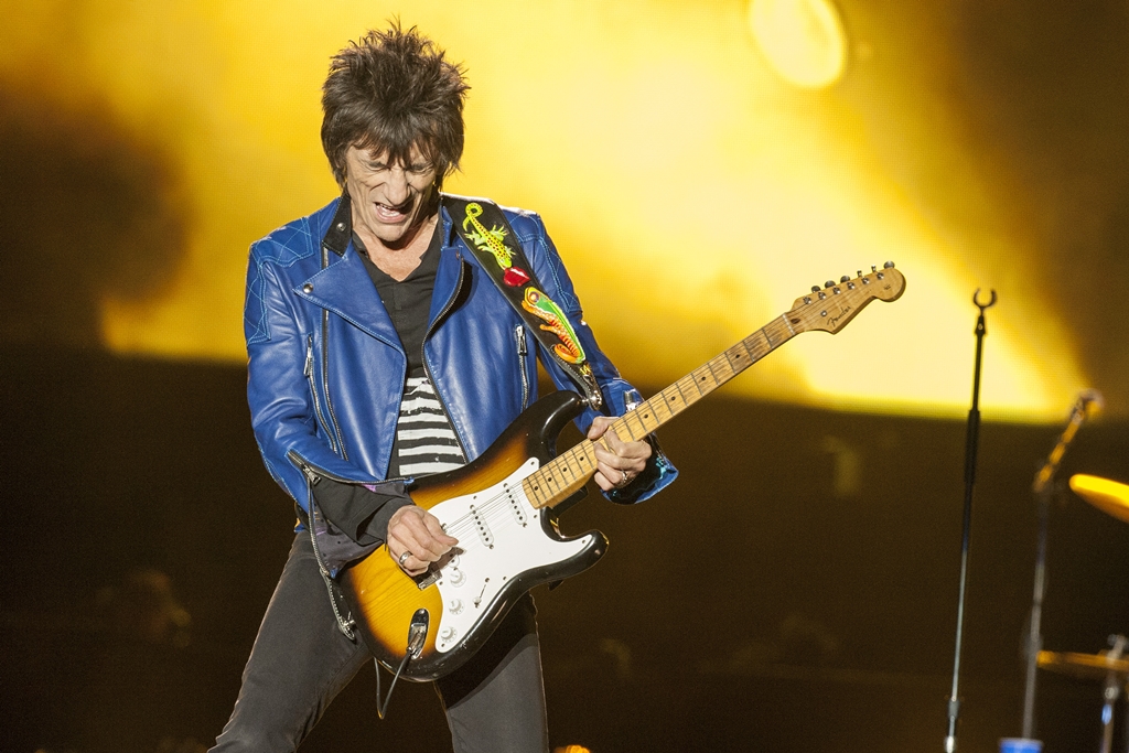 Ronnie Wood, guitarrista dos Rolling Stones