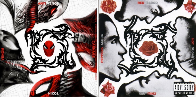 Galeria - Capas de herois - Homem-Aranha – Red Hot Chili Peppers