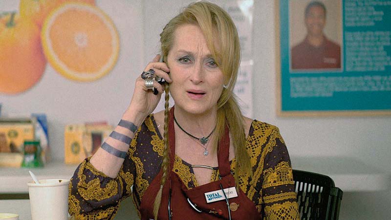 Meryl Streep cai no rock.