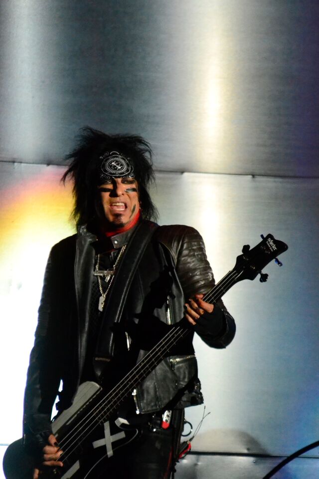 Mötley Crüe no segundo dia de Rock in Rio 2015