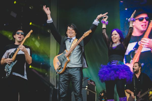 Rock in Rio 2015 - dia 3 - Pepeu Gomes e Baby do Brasil