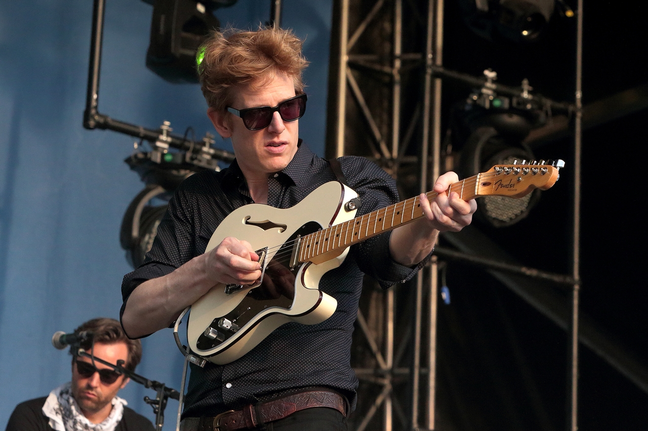 Britt Daniel, do Spoon, em show nos Estados Unidos em 2015