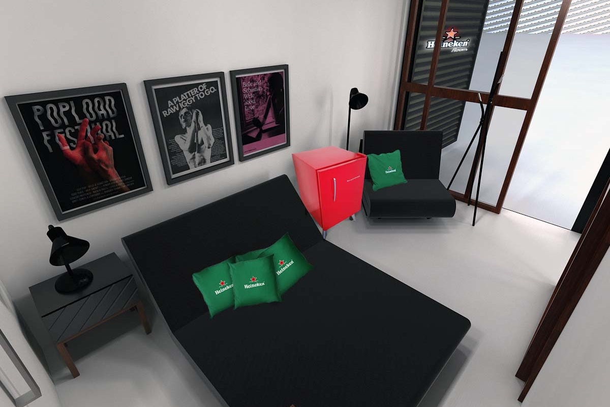 Espaço para hospedagem dentro da edição 2015 do Popload Festival