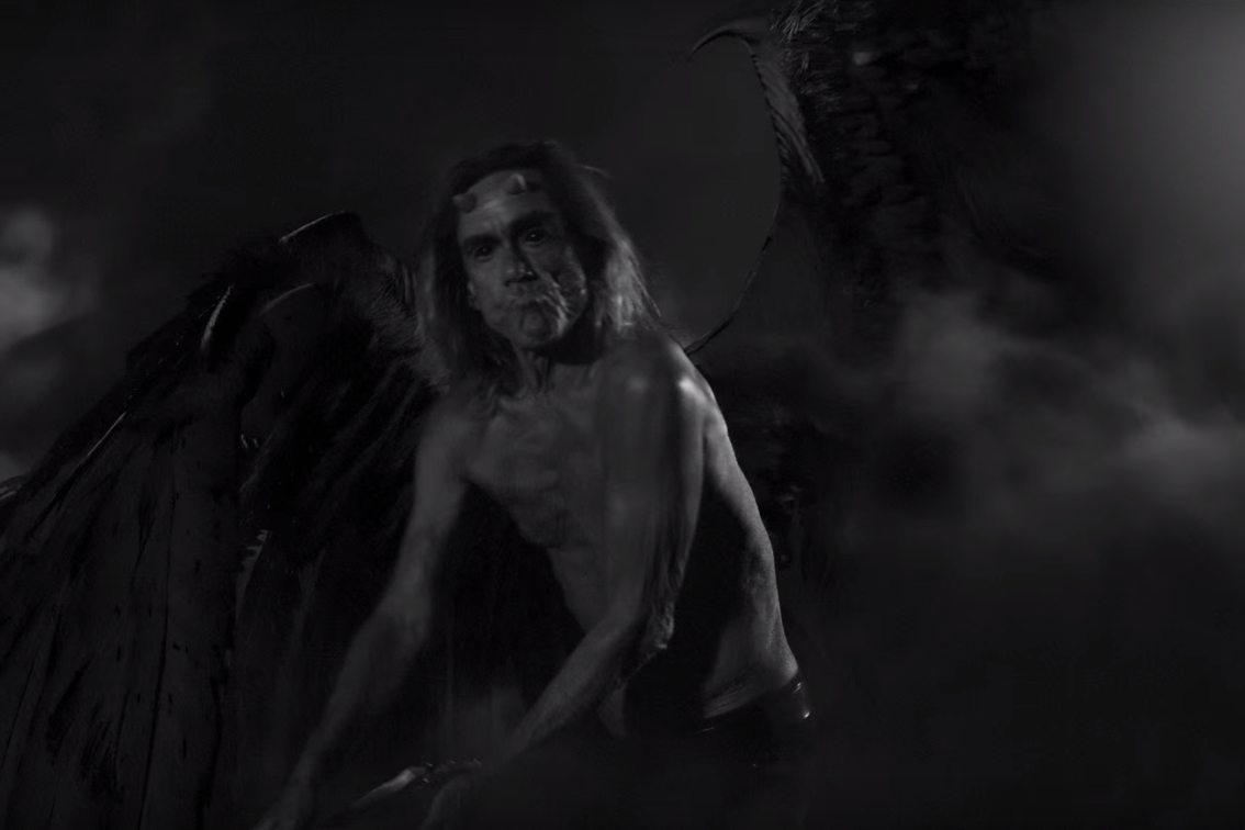 Iggy Pop em cena do trailer de Gutterdämmerung