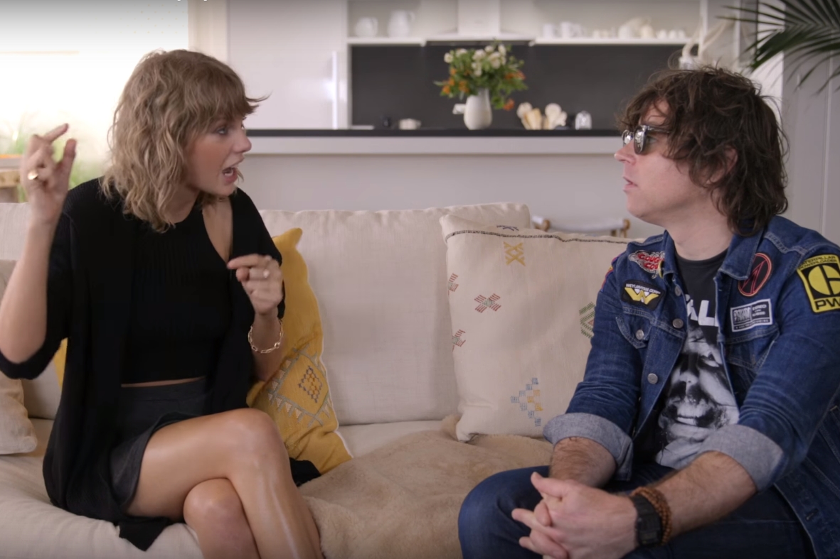 Taylor Swift e Ryan Adams conversam sobre 1989 em vídeo