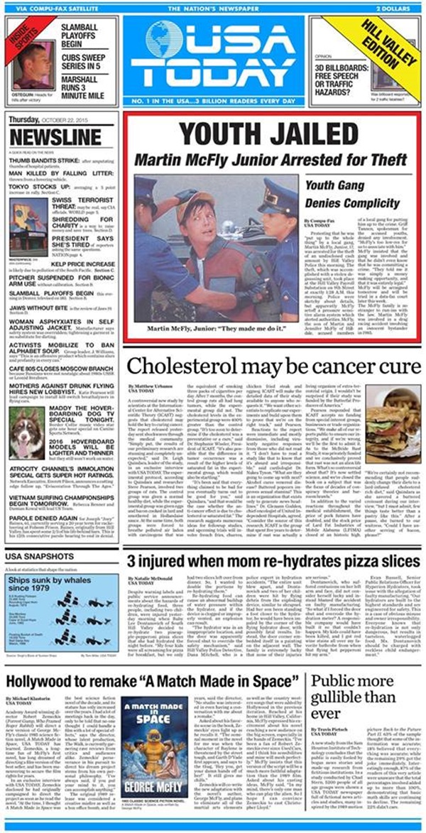 Galeria - De Volta Para o Futuro - Jornal