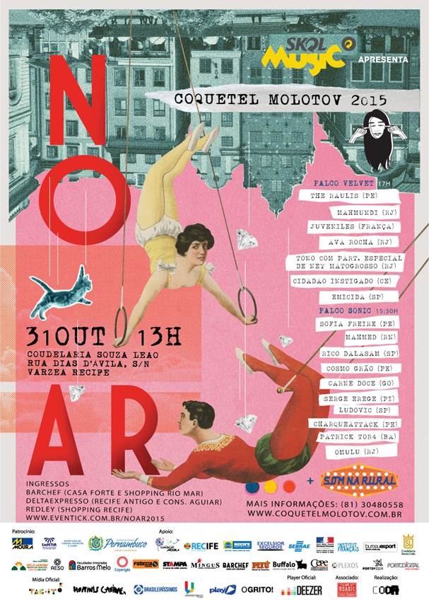 Gestival No Ar Coquetel Molotov 2015.