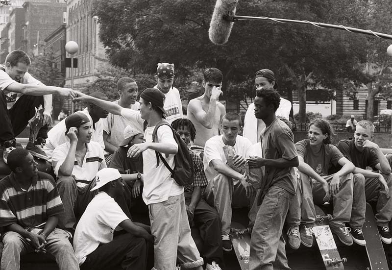 Um dos registros de bastidores de Kids, em 1994