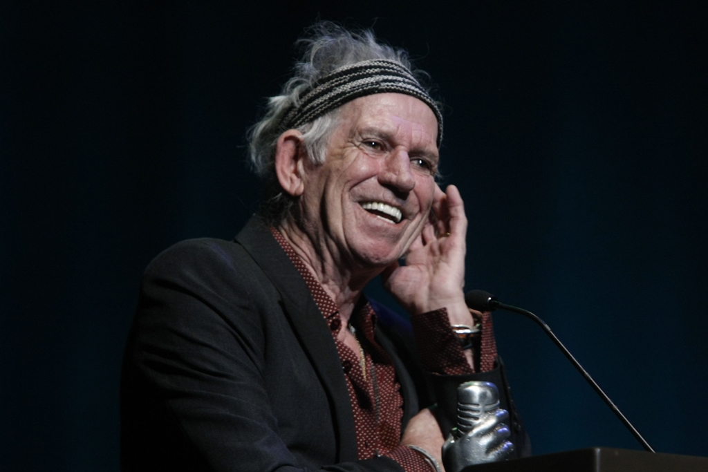 O guitarrista dos Rolling Stones Keith Richards