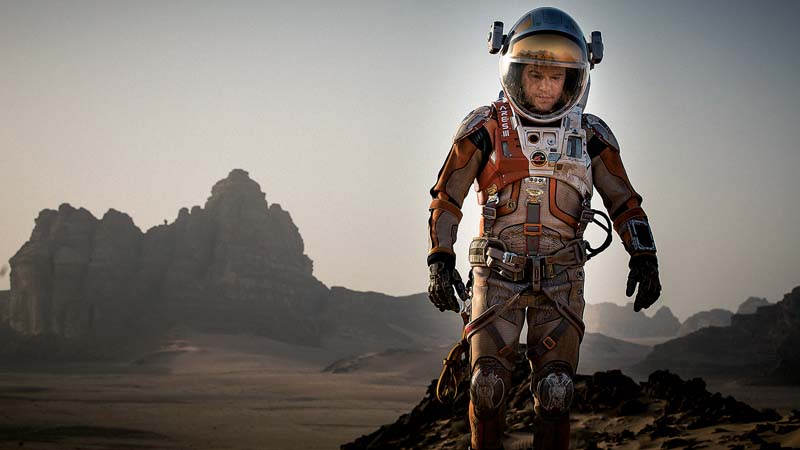 Damon contempla o planeta Vermelho