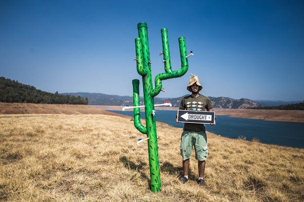 Thiago Mundano com instalação na Califórnia