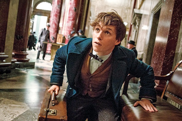 Imagens das gravações de Animais Fantásticos e Onde Habitam