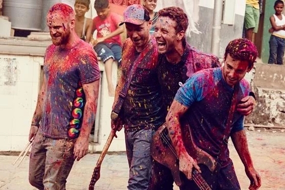 O quarteto britânico Coldplay