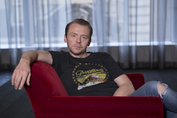 O ator Simon Pegg