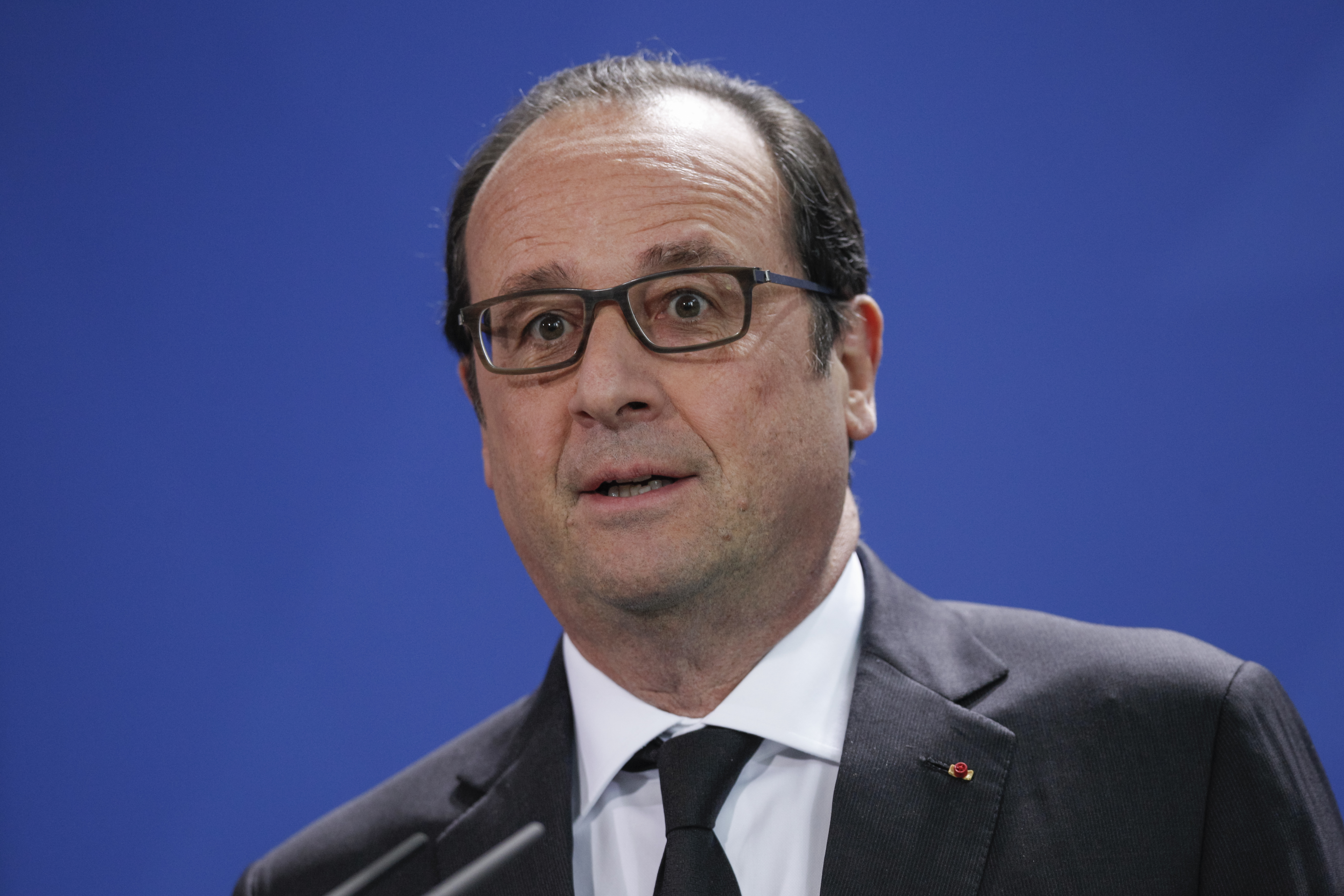 O presidente da França François Hollande