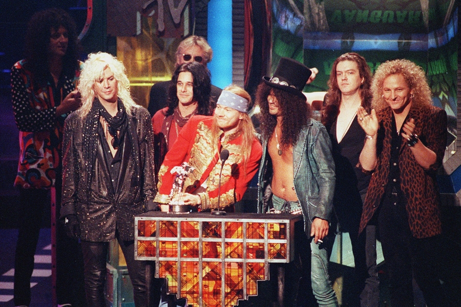 Galeria - volta do Guns N' Roses - abre