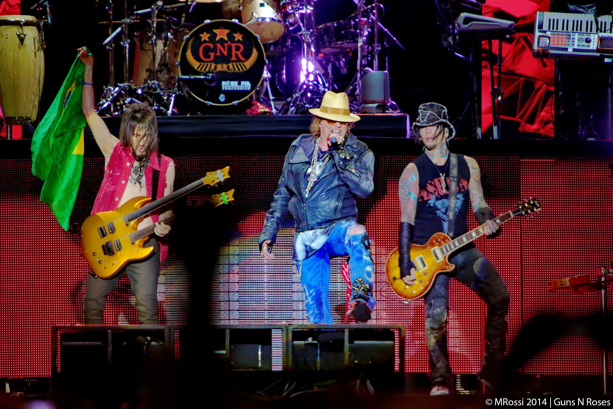 Galeria - volta do Guns N' Roses - 1