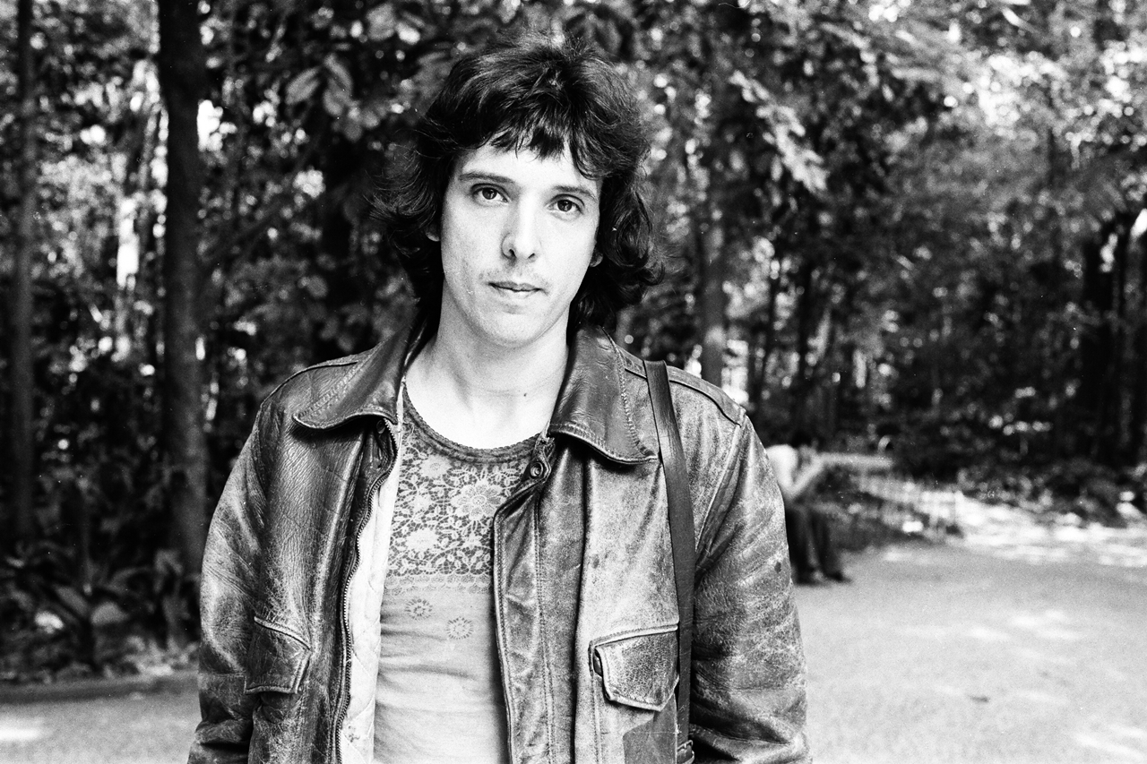 O ex-Mutantes Arnaldo Baptista em foto de 1978