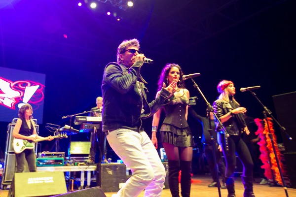 Evandro Mesquita e a Blitz em show da Rolling Stone Music & Run de Curitiba