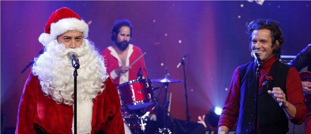 Brandon Flowers e Jimmy Kimmel