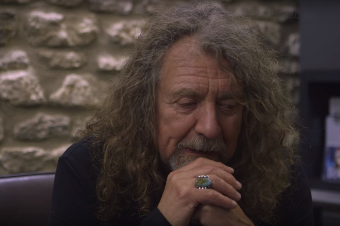O ex-vocalista do Led Zeppelin, Robert Plant