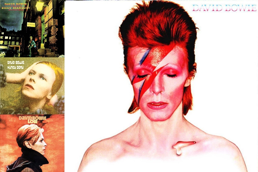 Galeria - discografia David Bowie - abre