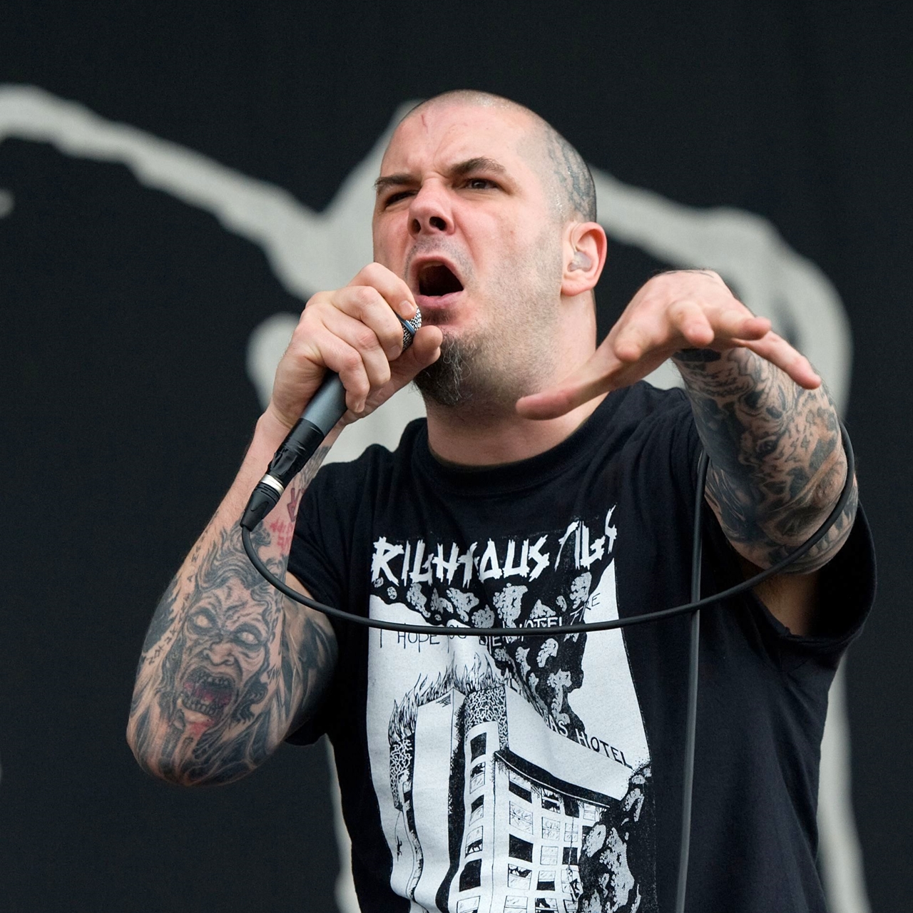 Phil Anselmo, vocalista do Down e ex-vocalista do Pantera