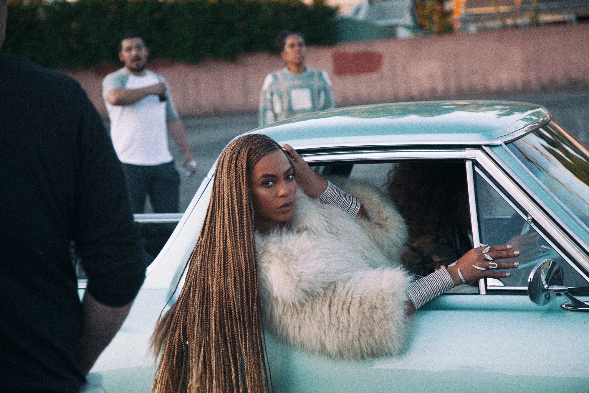 Beyoncé na capa do single "Formation"