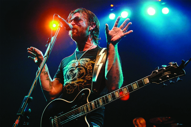 Cabeça Erguida  Jesse Hughes em Londres em janeiro de 2016.