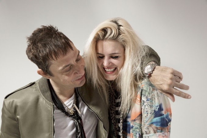 Alison Mosshart e Jamie Hince, do The Kills