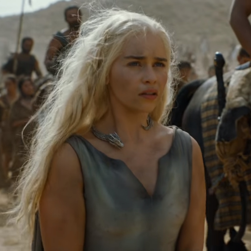 Daenerys Targaryen (Emilia Clarke) em cena do trailer da sexta temporada de Game of Thrones